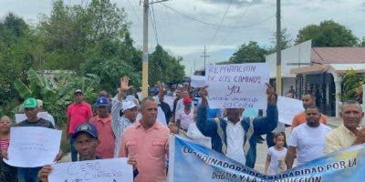 Comunitarios y ganaderos de localidad en San Juan marchan por azote de cuatreros