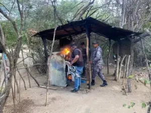 Policía Nacional y Ejército desmantelan varios puntos de drogas en Dajabón, Montecristi y Valverde