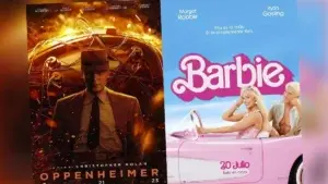 Barbie y Oppenheimer le dan a la industria del cine un fin de semana supertaquillero