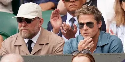 La presencia de Brad Pitt en la final de Wimbledon revolucionó las redes sociales