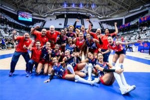 Reinas del Caribe vencen a Serbia  2-3