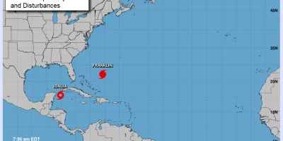 Franklin es el primer huracán de categoría mayor de 2023 en el Atlántico