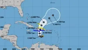 Haití se prepara para el paso de la tormenta Franklin a partir de la noche del martes