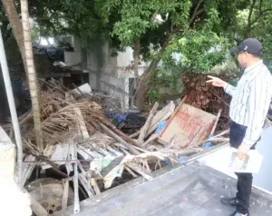 Residentes en sector Serrallés denuncian casa abandonada