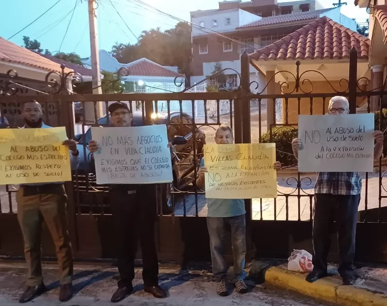 Colegio causa malestar en un sector del Distrito Nacional