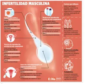 Infertilidad masculina es poco tratada por tabúes que la rodean