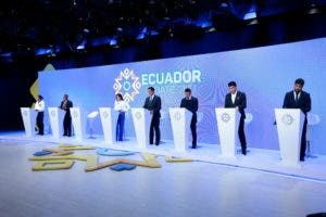 Pocas coincidencias en el debate electoral de Ecuador que puso en la mirilla a Lasso