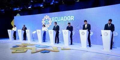 Pocas coincidencias en el debate electoral de Ecuador que puso en la mirilla a Lasso