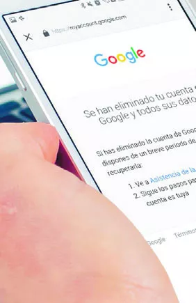 Google  comenzará borrar cuentas