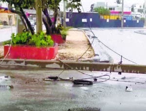 La tormenta deja 406,549 usuarios sin electricidad