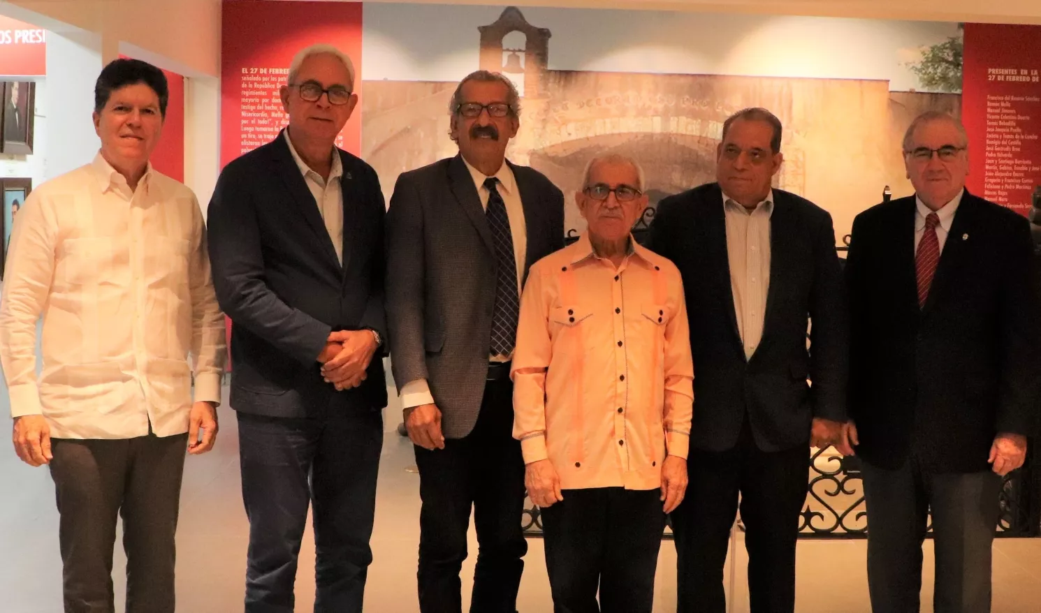 Luis Ros, Miguel Hernández, José Guerrero Sánchez, Bolívar Troncoso Morales, Gabriel Atiles Bidó y Manuel García Arévalo Luis Ros, Miguel Hernández, José Guerrero Sánchez, Bolívar Troncoso Morales, Gabriel Atiles Bidó y Manuel García Arévalo