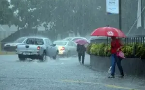 Las lluvias provocan daños en zona norte