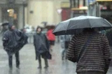 Las lluvias continuarán en la tarde   y en la noche  de hoy.