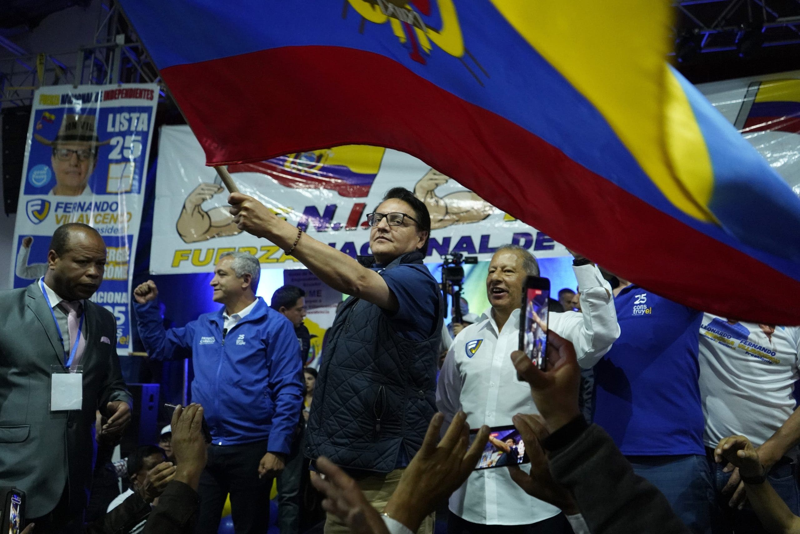 Estables cinco de los heridos en el atentado contra el candidato Villavicencio en Ecuador