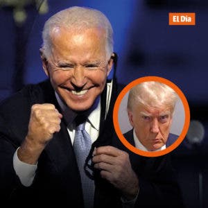 Biden se burla de la foto policial de Trump- “Un tipo guapo»