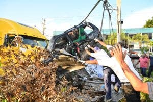 Fallece una de las víctimas del accidente ocurrido esta mañana en la San Martín con Máximo Gómez