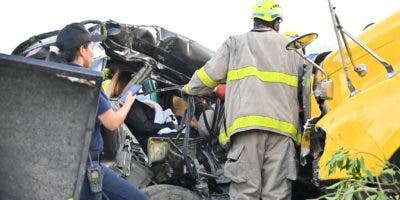 Dos lesionados en accidente de tránsito en la avenida San Martín con Máximo Gómez