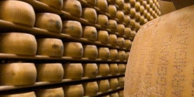 Muere un empresario italiano al ser aplastado por 25 mil quesos Grana Padano