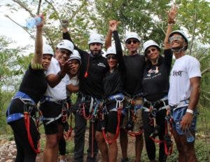 Turismo de aventura en Scape Park, Cap Cana