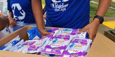 Motivan a canjear envases de Tetra Pak por útiles escolares