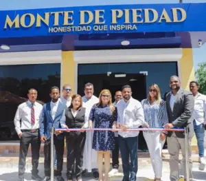 Monte de Piedad inaugura sucursal en Azua como parte del proceso de transformación de la institución