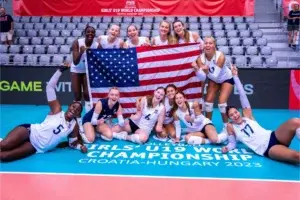 Estados Unidos vence 3-0 a República Dominicana Mundial U-19 Voleibol