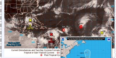 Se forma la tormenta tropical Emily en el Atlántico, que acompaña a una depresión tropical