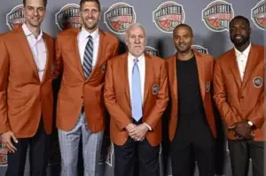 Dirk Nowitzki, Tony Parker, Pau Gasol, Dwyane Wade consagrados en el HOF