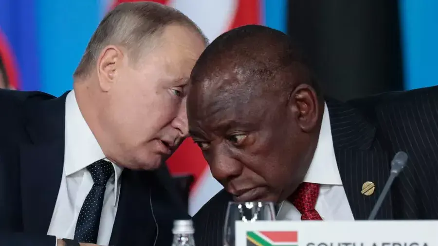 Putin y Ramaphosa debaten los preparativos de la cumbre de los BRICS en Sudáfrica