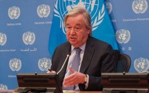 Guterres no espera acuerdo de paz en la ONU