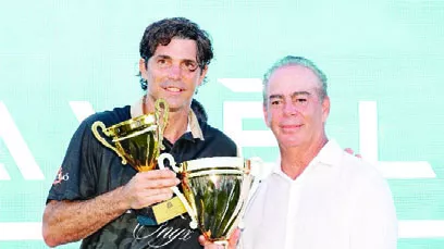 Dino Campagna y Nacho Figueras.