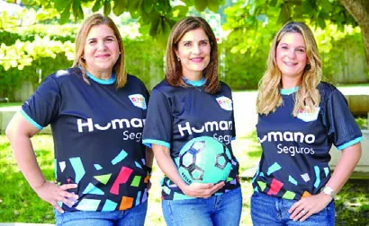 Patricia Luna, Diomares Musa y Cindy Vázquez.