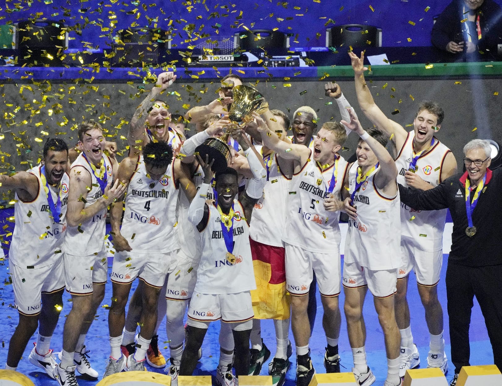 Alemania, la campeona del mundial baloncesto
