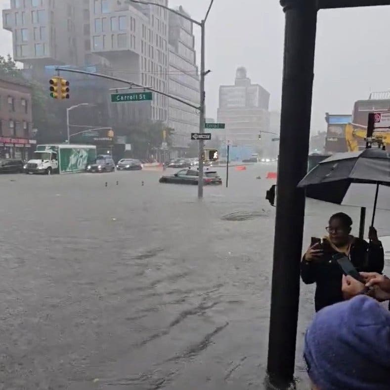 Críticas al alcalde de Nueva York por no alertar de la amenaza por fuertes lluvias