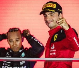 Sainz y Ferrari le rompen la racha tenía Verstappen