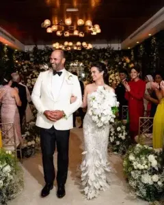 Las primeras fotos de la boda de Nicole Fernández y Albert Pujols