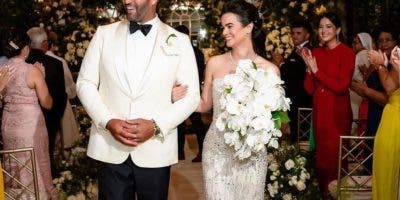 Las primeras fotos de la boda de Nicole Fernández y Albert Pujols