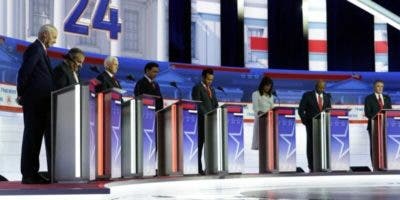 Siete candidatos aspiran a desviar el foco de Trump en la nominación republicana para 2024