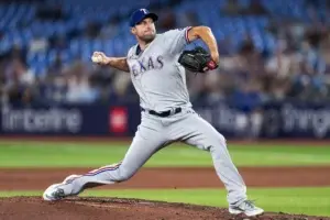 Max Scherzer se marcha ante los Azulejos por espasmo en el tríceps