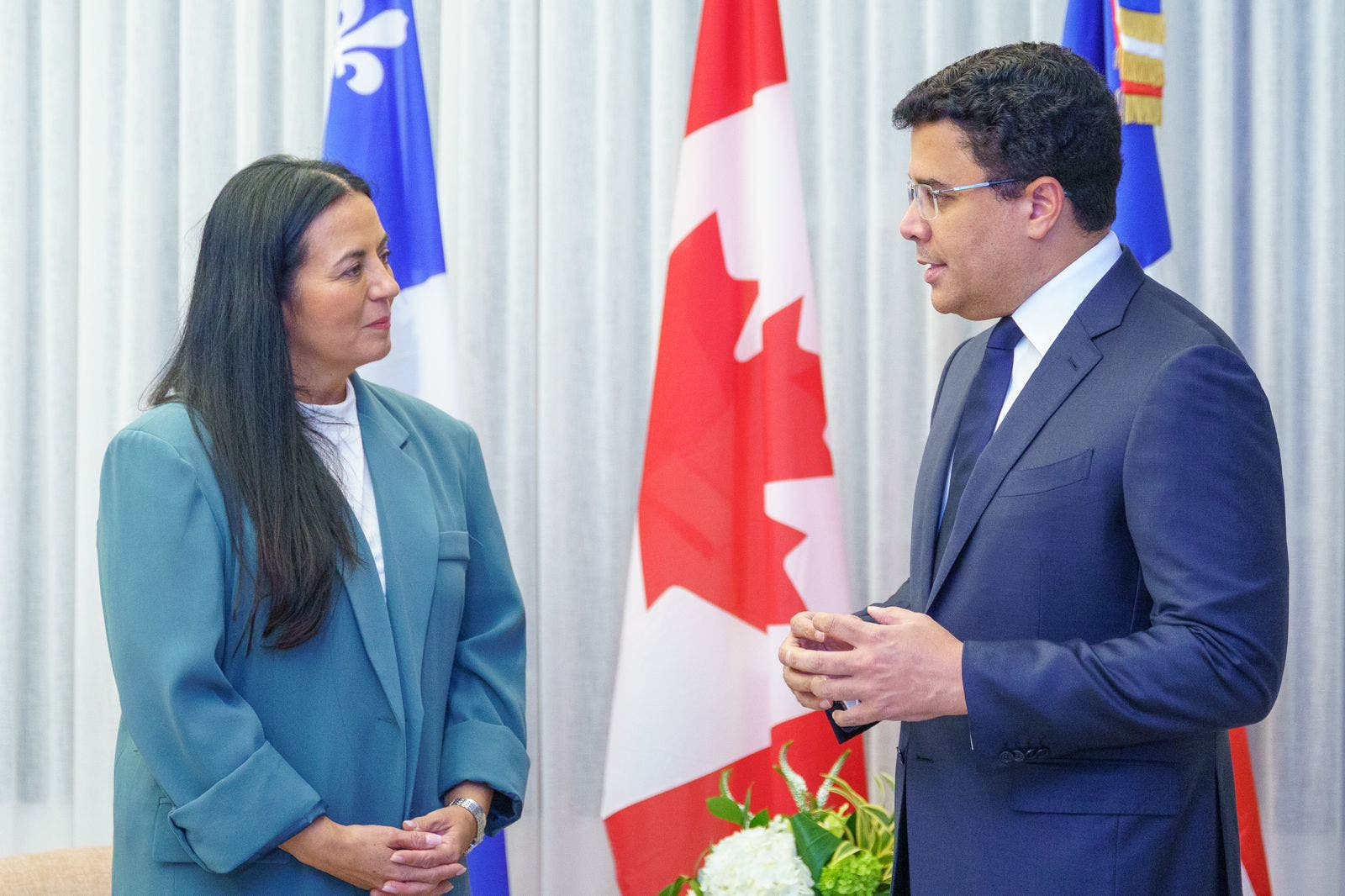 Ministros de Turismo RD y Canadá estrechan relaciones