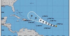 Se forma en el Atlántico la tormenta tropical Lee, que puede llegar a ser un huracán mayor