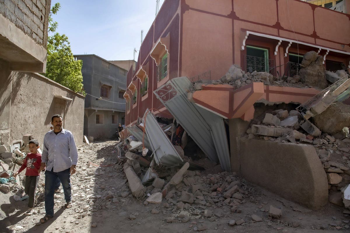Las imágenes que el devastador terremoto en Marruecos deja en la turística Marrakech y en Al Haouz