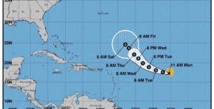 La tormenta tropical Philippe se debilita al noreste del Caribe