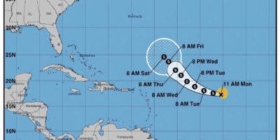 La tormenta tropical Philippe se debilita al noreste del Caribe