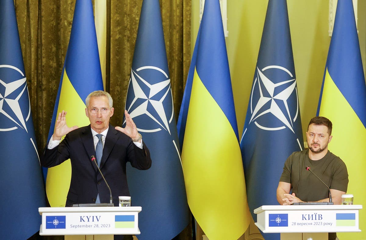 Secretario general de la OTAN visita Kiev