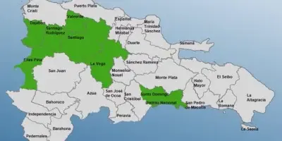 COE mantiene a 8 provincias en alerta verde