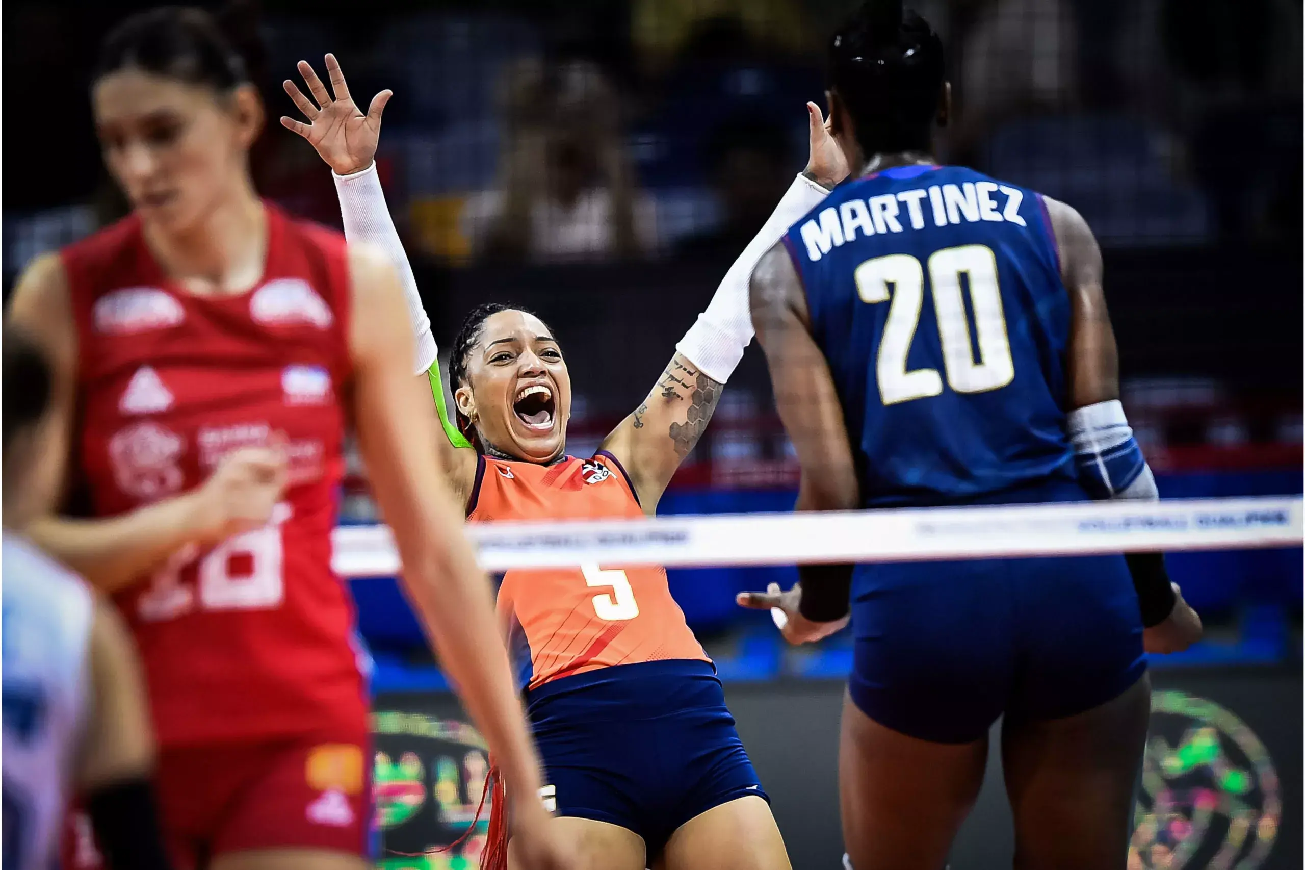 Las Reinas del Caribe sorprenden a Serbia 3-1 en Preolímpico Voleibol