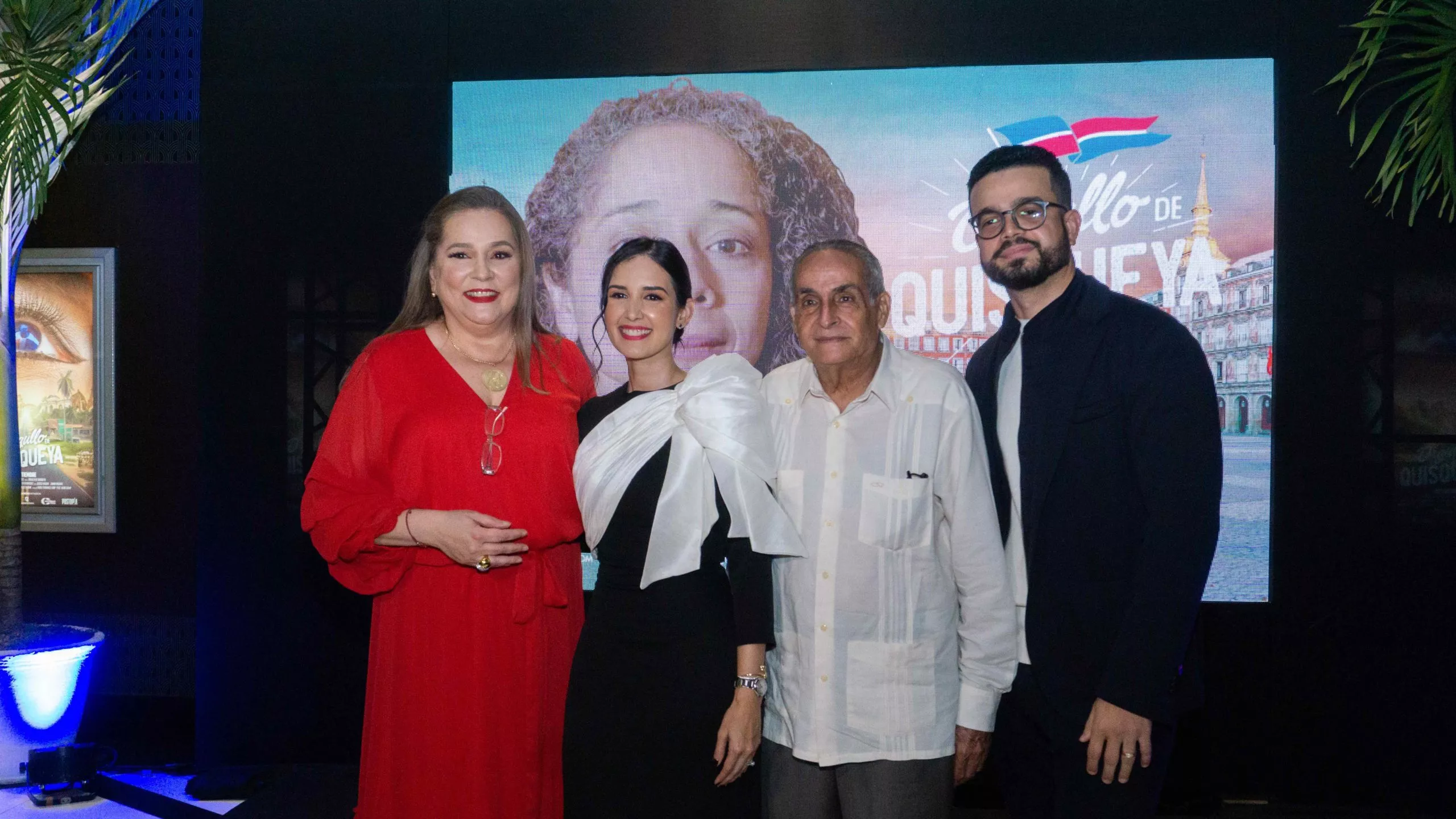 Jatnna Tavárez, Jessica Hasbún, Manuel Quiroz y Kelvin Liria