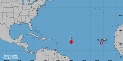 Meteorología: Huracán Lee no tendrá incidencia directa sobre el territorio dominicano