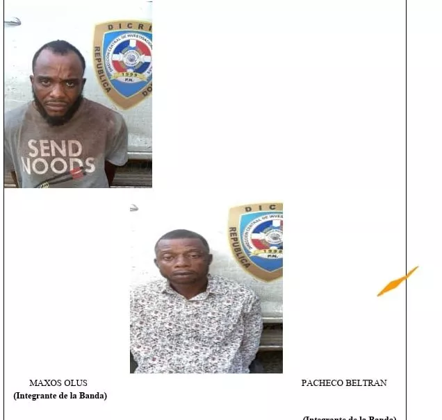 Implicados en cuádruple homicidio en Dajabón forman parte de banda criminal dominico-haitiana